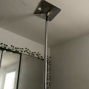 Fit 2 Flaunt Chrome Plated Portable Dance Pole Kit